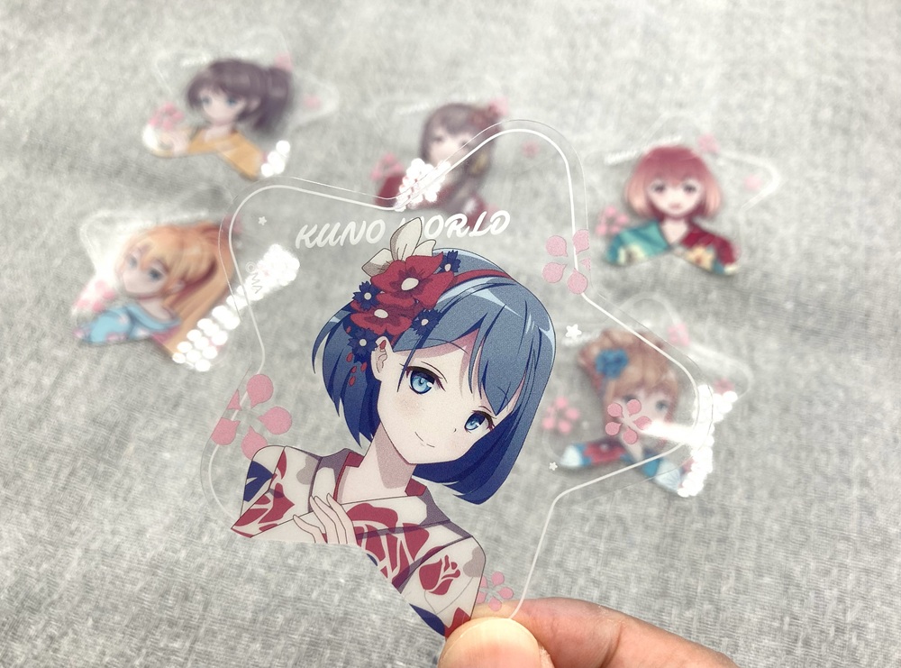 ダイカットクリアカード