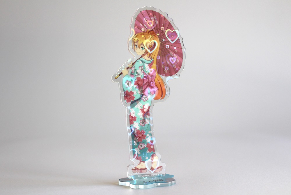 ホログラム(表面)<br>アクリルスタンド<br>オフセット印刷