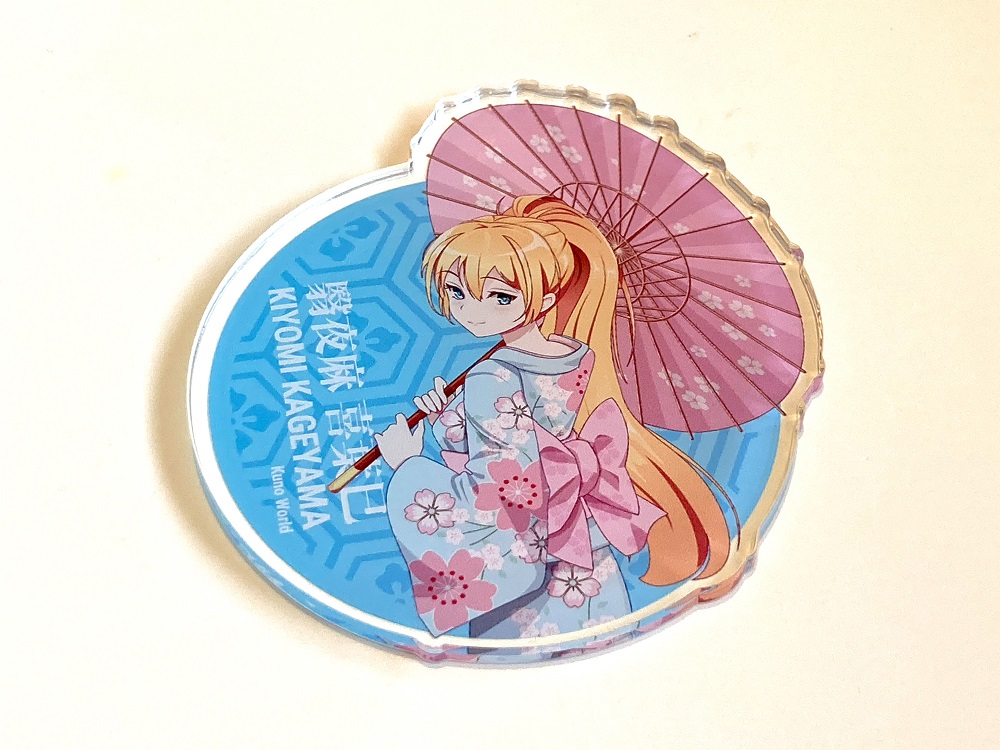 アクリルコースター<br>インクジェット印刷