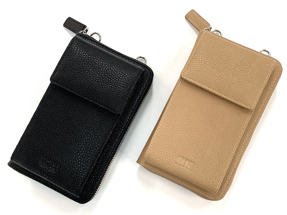 レザースマホショルダー